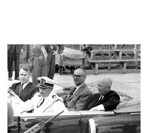 Dwight Eisenhower en mar del plata